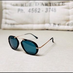 TOM FORD Aaron Turquoise Aviator Sunglasses **NWOT